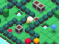 倉庫番系3dパズルゲーム Push The Box フラシュ 無料ゲーム