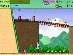 スーパーマリオサンシャイン 64 フラッシュゲーム Super Mario Sunshine 64 フラシュ 無料ゲーム