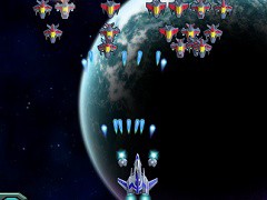 パワーアップシューティング Galaxy Warriors フラシュ 無料ゲーム