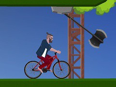 生きてゴールを目指すグロ系乗り物アクション Short Ride フラシュ 無料ゲーム