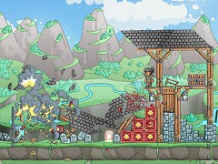 投石機で城破壊ゲーム Crush The Castle Adventures フラシュ 無料ゲーム