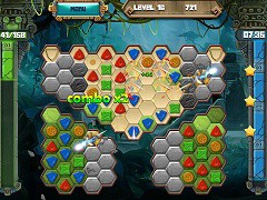 古代文明のさめがめパズル Aztec Stones フラシュ 無料ゲーム