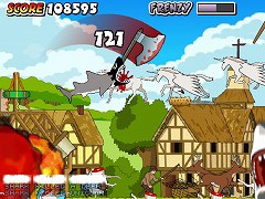 狂暴サメのアクションゲーム Medieval Shark フラシュ 無料ゲーム