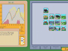 島の発電管理シミュレーション Electric City Manager フラシュ 無料ゲーム