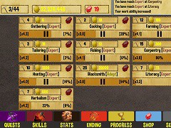 スキルupでクエスト遂行放置ゲーム Idle Quest フラシュ 無料ゲーム