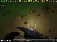 害虫駆除シューティング Insectonator フラシュ 無料ゲーム