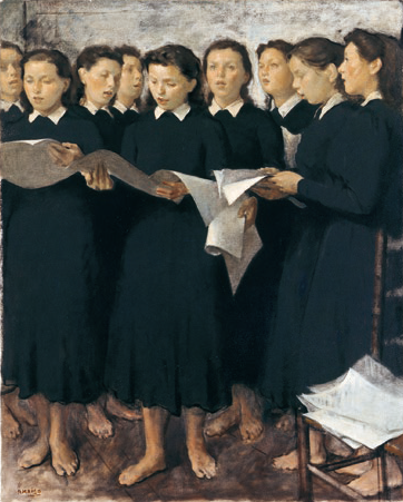 平和への「斉唱」／小磯良平 : いなかのアート展示室