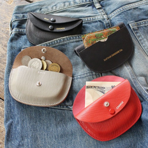 KAPTAIN SUNSHINE × PORTER ROUND WALLET Kaptain Sunshine Porter & Co Round Wallet - Bonjourlife