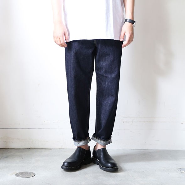 HATSKI Loose Tapered Denim ハツキ ルーズテーパード-eastgate.mk