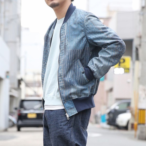 ジャケット・アウター FDMTL BORO BOMBER JACKET 4 FDMTL BORO BOMBER JKT / Beautiful Fabric です。 | unstable