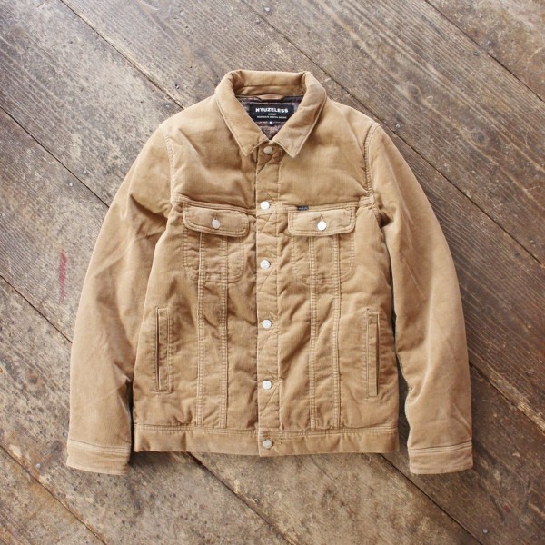 ジャケット・アウター NYUZELESS CORDUROY RIDER DOWN JACKET NYUZELESS 