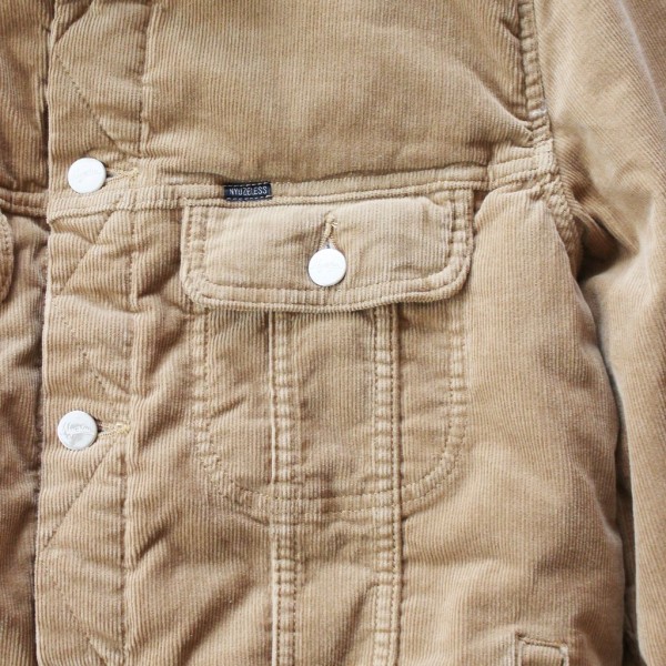 ジャケット・アウター NYUZELESS CORDUROY RIDER DOWN JACKET NYUZELESS 