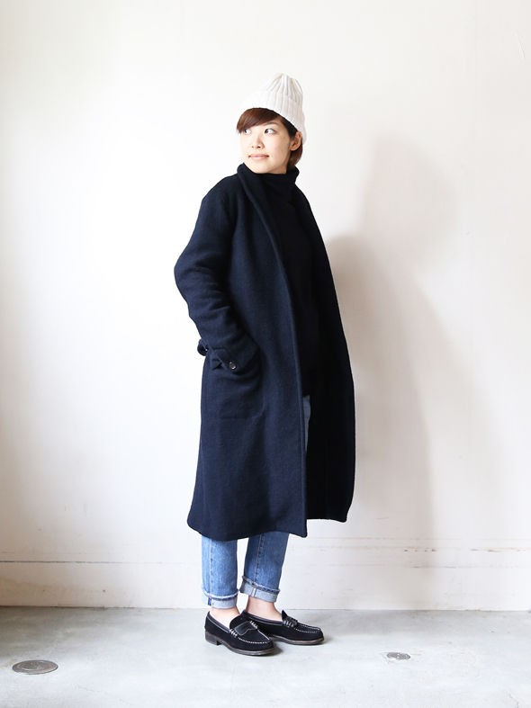CURLY (カーリー) FOLSKY SHAWL COAT / フォルスキーショールコート