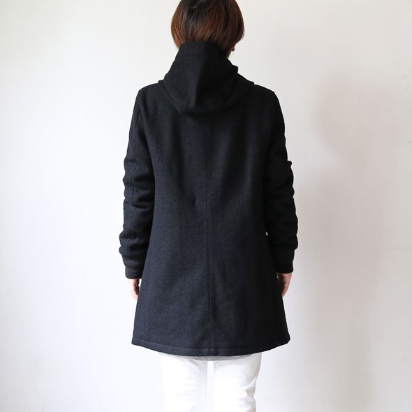 CURLY カーリー FROSTED HOOD COAT ウール フードコート | www.nov-ita.fr