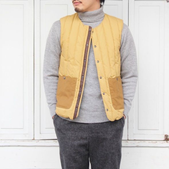 THE SUPERIOR LABOR - 美品 The Superior Labor Down Vest ダウン ベストの通販 by  Shinnosuke's shop｜シュペリオールレイバーならラクマ