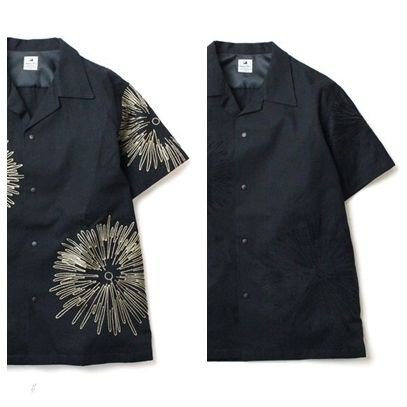 【希少】Sasquatchfabrix open fireworks shirt