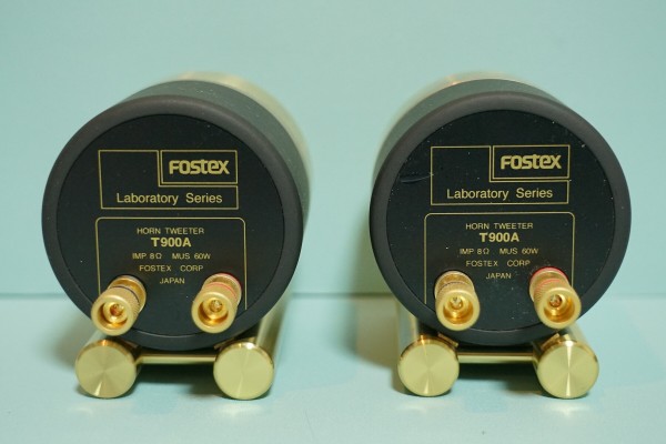ホーンスーパーツィーターを FOSTEX T900A にグレードアップ
