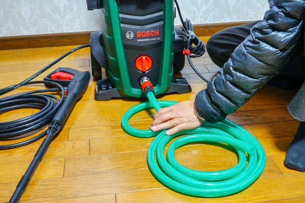 高圧洗浄機 BOSCH ( UA125 ) を購入しました : 趣味の「写真、DIY、オーディオ」日記