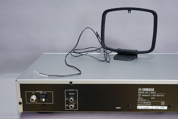 ワイドFM / AM チューナー「YAMAHA T-S501」のレビュー : 趣味の