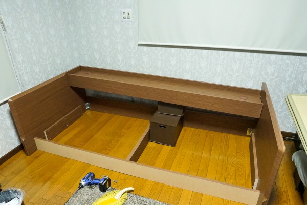 ニトリ ベッドソファ(B1T-S GY/MBR CL) を購入 : 趣味の「写真、DIY 