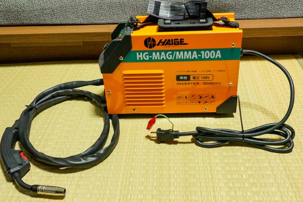 HAIGE 半自動インバーター溶接機を購入 : 趣味の「写真、DIY