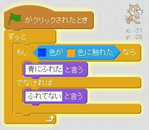 Scratch 透明度つきでも当たり判定するには ロジックラボ For Kids