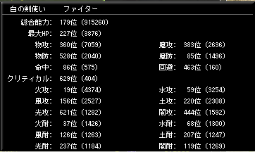 ステータスランキング ログレスのメモ帳 剣と魔法のログレスブログseason3