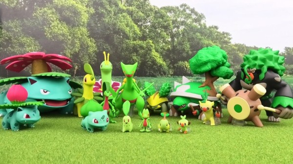 ポケモンスケールワールド シンオウ地方 を画像で紹介 御三家大きさ比較 アニメ ゲーム 最速情報 ドンドン