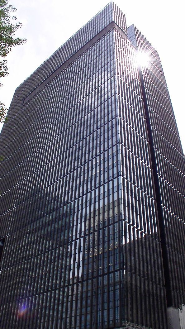 読売新聞新本社 旧富士銀行本店跡地開発状況 東京工事風景