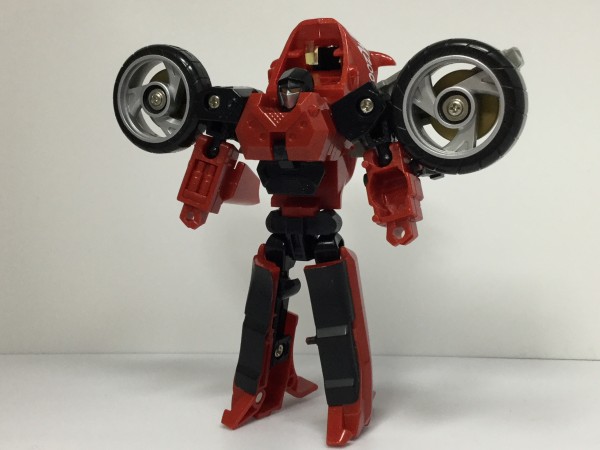 ミクロマン　レッドパワーズ　ミクロバイク　マッハスピーダ ミクロバイク マッハスピーダ : 爆裂！バクレツ！ユニバース