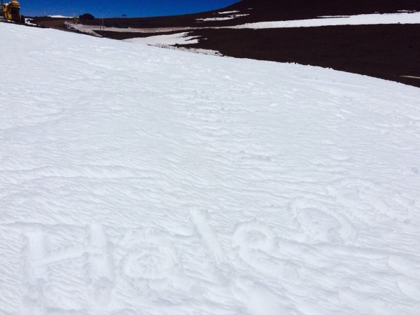 雪が降る ハワイ島 ハワイ島のロミロミスクール Hale Ola Alaka I のblog