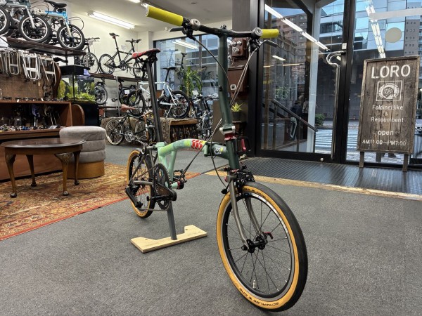 限定モデルへのリスペクトカスタム】 BROMPTON P Line S4L Tour de