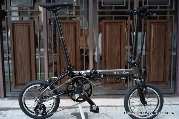 DAHON K3をカスタムしてご納車!! : LORO CYCLEWORKS 福岡 スタッフBlog