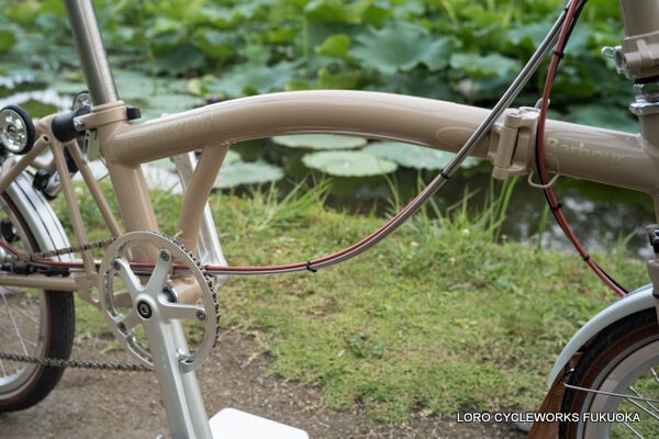 BROMPTON Barbour Editionカスタム車体のご紹介！ : LORO CYCLEWORKS