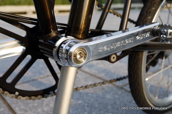 BROMPTONカスタム!! White Industries!! : LORO CYCLEWORKS 福岡