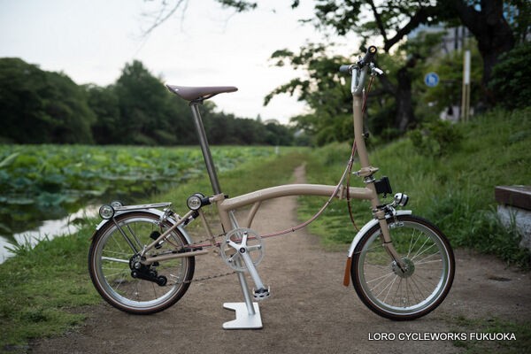 BROMPTON Barbour Editionカスタム車体のご紹介！ : LORO CYCLEWORKS