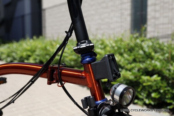BROMPTON ハブダイナモ化カスタム : LORO CYCLEWORKS 福岡 スタッフBlog