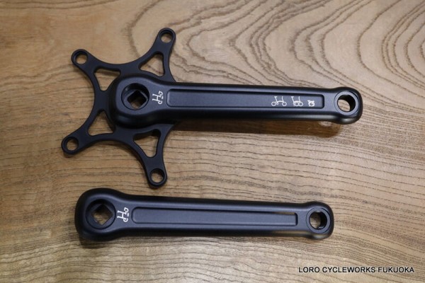 ブロンプトン 純正 クランク Brompton (ブロンプトン)のホローテック2化 ブロンプトン純正