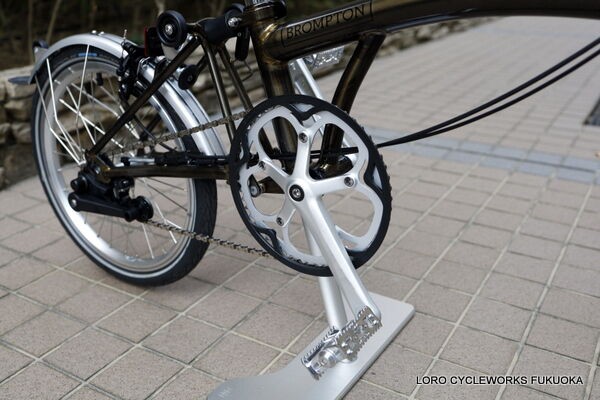 BROMPTONカスタム!! White Industries!! : LORO CYCLEWORKS 福岡