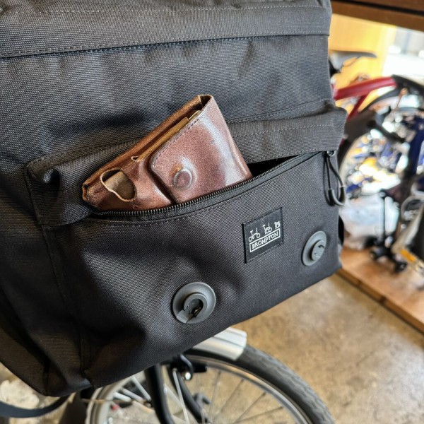 希少】旧タグ Brompton 純正フォールディングバスケットバッグ 廃盤品