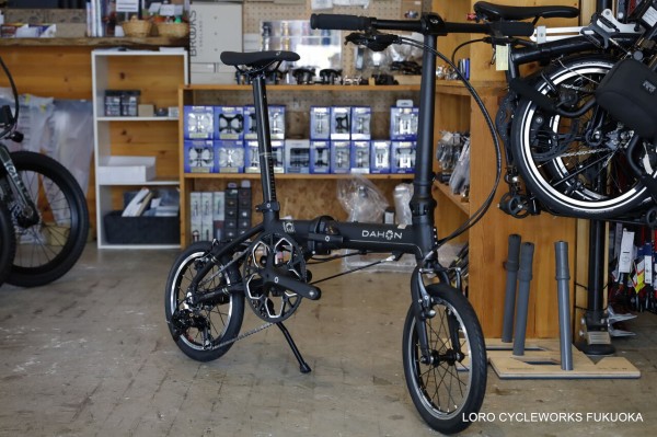 福岡。DAHON K3 折りたたみ自転車(オマケ付き) DAHON K3 特別仕様入荷してます。 : LORO CYCLEWORKS 福岡
