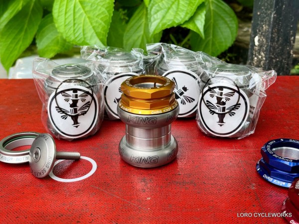 CHRIS KING NoThreadSet 1-1/8” Titanium 復活発売！！ : LORO