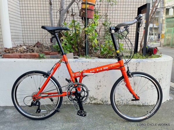 KHS F20Rの新色メタリックオレンジが入荷です。 : LORO CYCLE WORKS