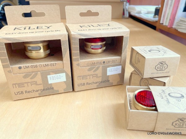 金色に輝くアニバーサリーアイテム入荷！！ : LORO CYCLE WORKS