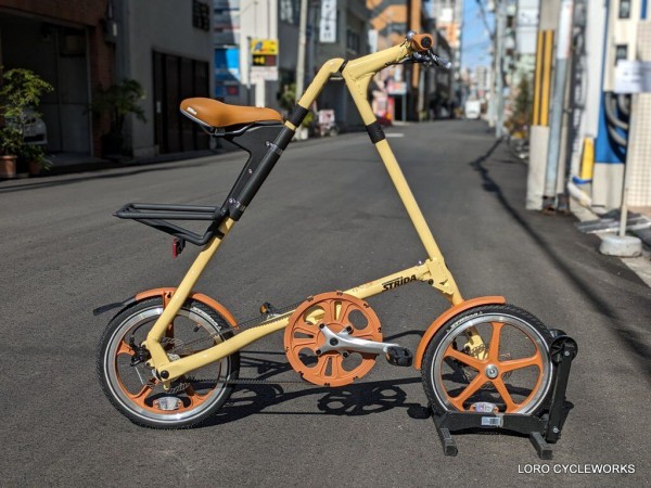 △の折りたたみ自転車STRiDA : LORO CYCLE WORKS