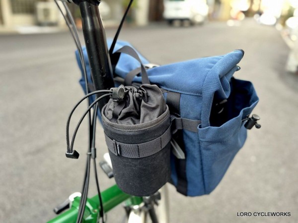fairweatherブロンプトンバッグミニサイズ FAIRWEATHER brompton bag mini フレームなし flash orange