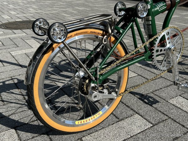 ブロンプトン用リアキャリア➕本所フェンダー シムワークス SimWorks by HONJO Bros 16入荷しました！ : LORO CYCLE WORKS
