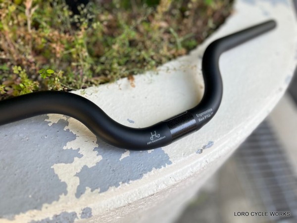 H&H カーボン　ハンドルバー　エルゴノミクス　ローライズ　Ergonomics H&H Carbon Handlebar [Ergonomics Lowrise] | LORO ONLINE STORE