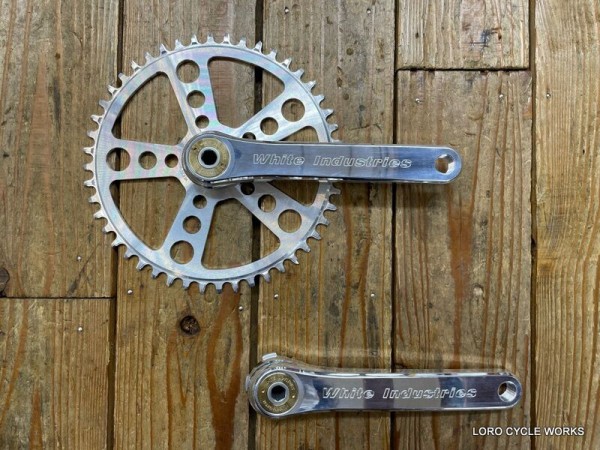 クランクは自転車の顔‼ White Industries R30の紹介。 : LORO CYCLE WORKS