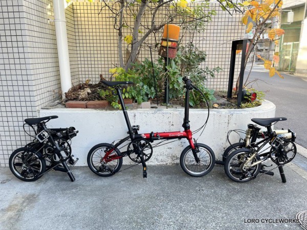 DAHON K3現行カラーは在庫限り！2025年モデルは全色入れ替えです